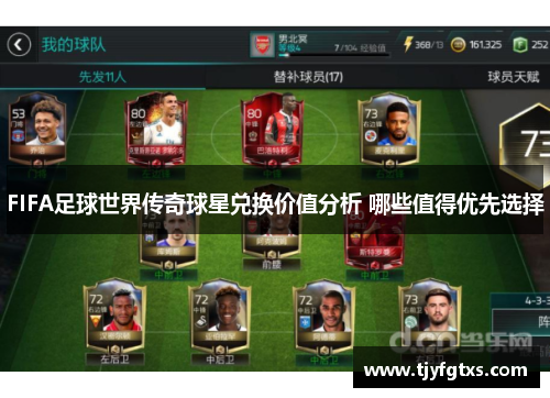 FIFA足球世界传奇球星兑换价值分析 哪些值得优先选择